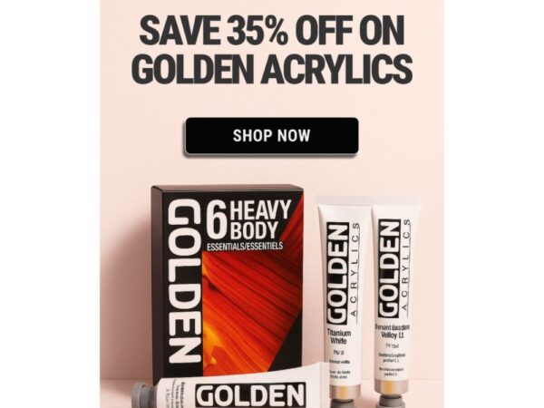 Cowling & Wilcox: Golden Acrylics All For 35% off
