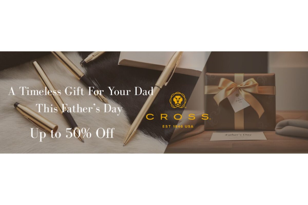 The Pen Shop: Up to 25% Off Cross for Fathers Day