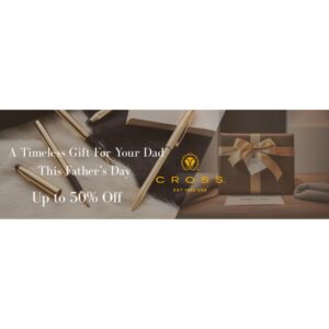 The Pen Shop: Up to 25% Off Cross for Fathers Day