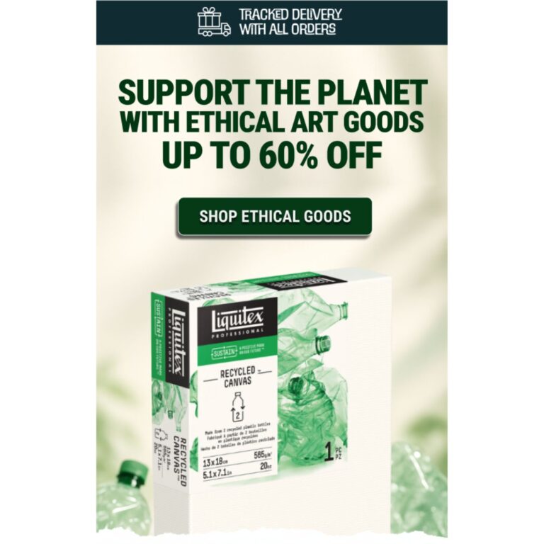 Cowling & Wilcox: Save Up to 60% on Eco-friendly Art Supplies