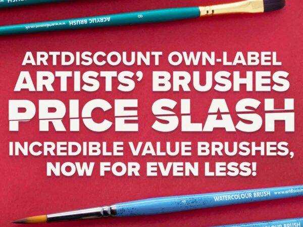 Art Discount: ARTdiscount Own-Label Brushes Price SLASH