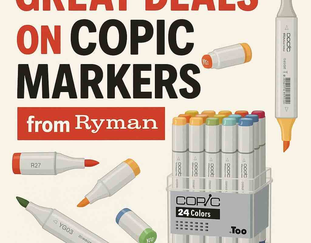 Ryman: Great Deals on Copic Markers