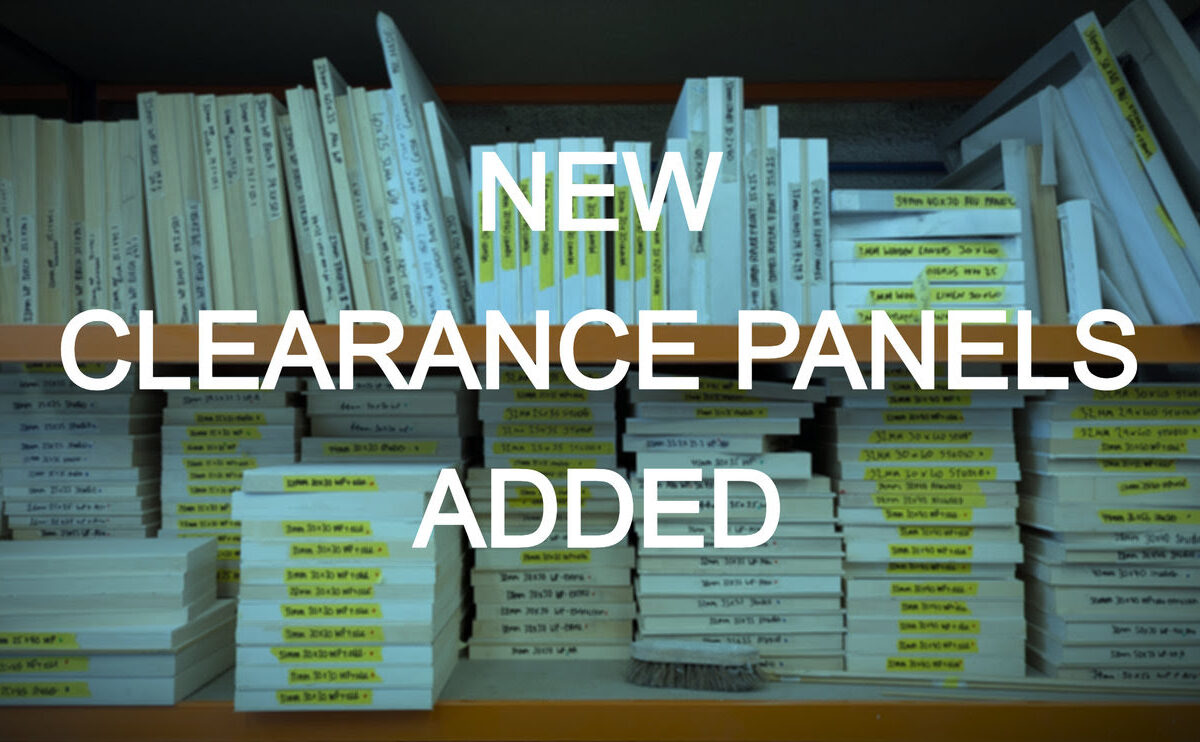 New CLEARANCE Panels Added Today