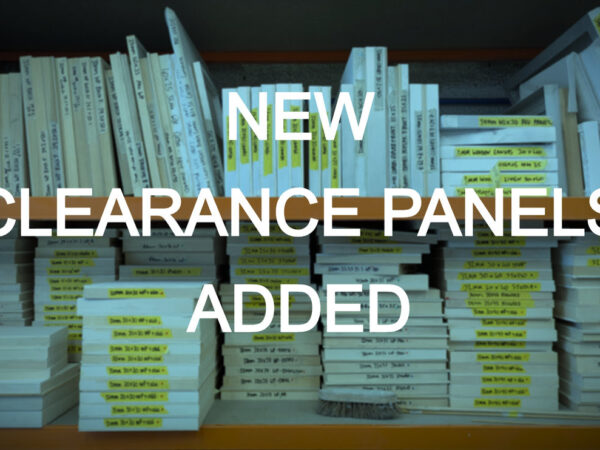 New CLEARANCE Panels Added Today