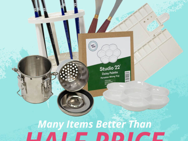 The Art Shop Skipton: Palettes & Tools Upto Half Price