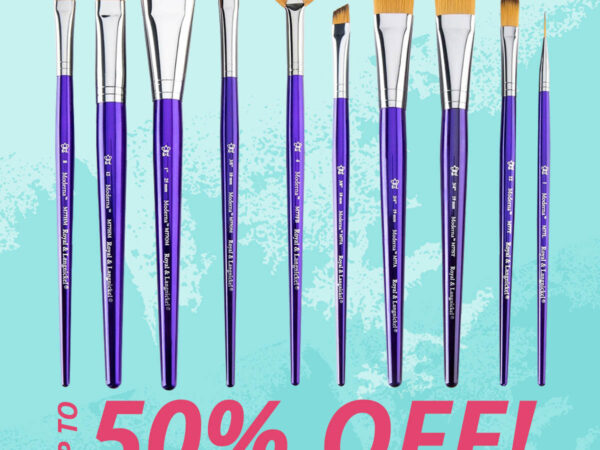 The Art Skipton: Up To 50% Off - R&L Moderna All Media Brushes