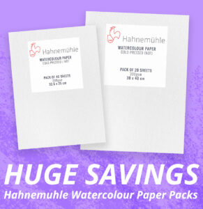 The Art Shop Skipton: Get £8 Off Hahnemühle Watercolour Paper Packs