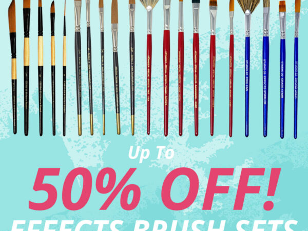 Effect Brush Sets - Save Up to 50% Today