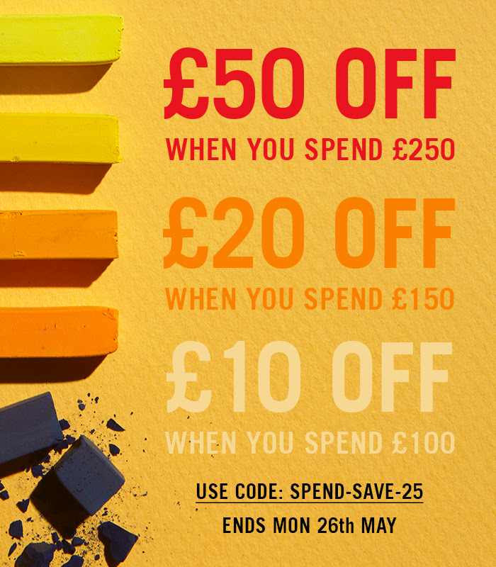 Cass Art: Save up to £50 for a limited time