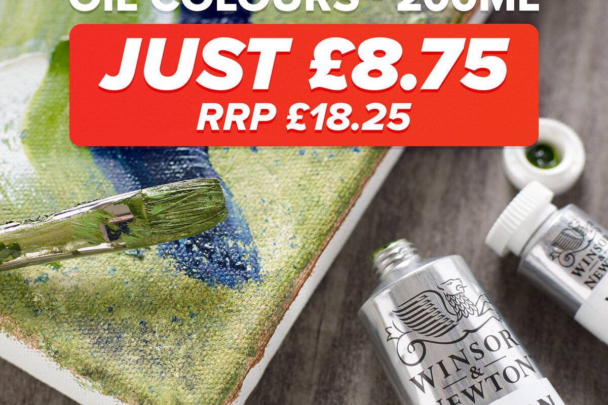 Art Discount: Winsor & Newton Winton Oil Paints - Only £8.75 Each