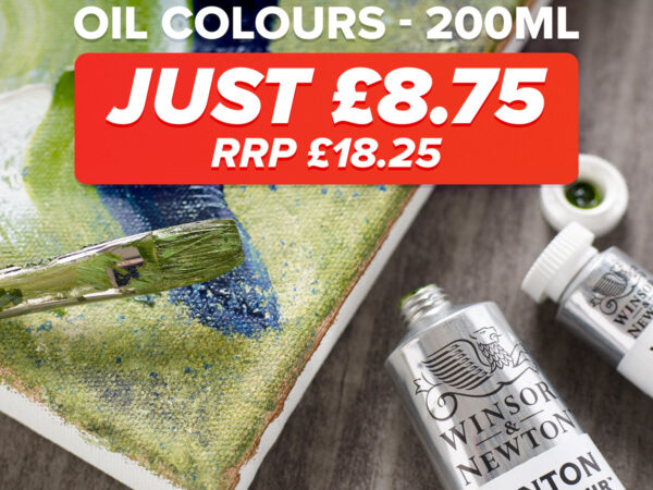 Art Discount: Winsor & Newton Winton Oil Paints - Only £8.75 Each