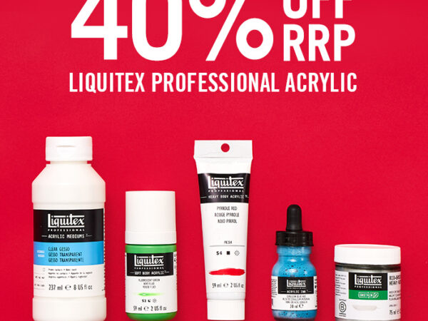 Cass Art: Liquitex Acrylic Sale! 40% off RRP