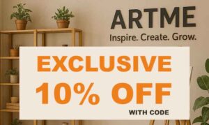 ARTME: Exclusive 10% Discount Across the Entire Website