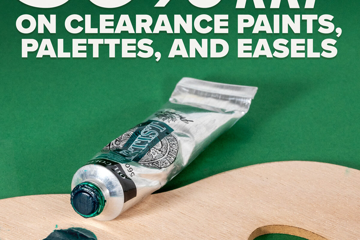 Art Discount: Save on Clearance Paints, Palettes, & Easels