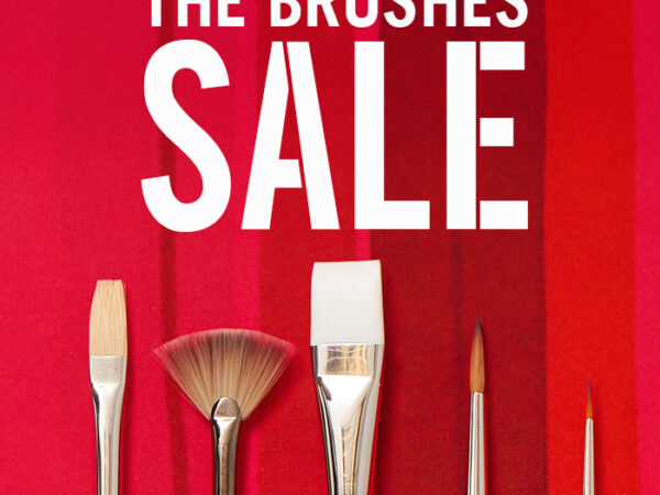 Cass Art: Big Brush Brands on SALE!
