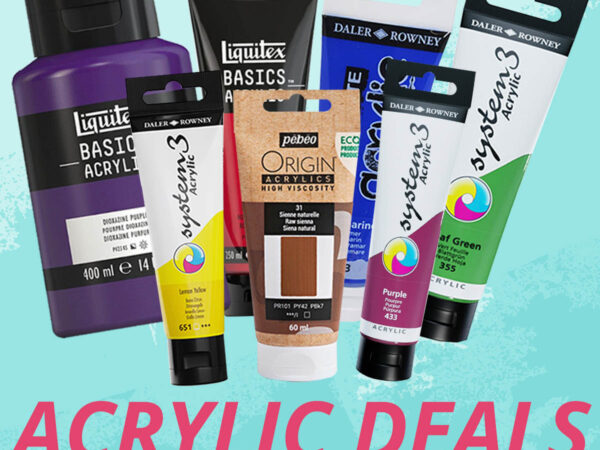 The Art Shop Skipton: Big Brand Acrylics -Up To 40% Off!