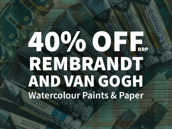 Bromleys Art Supplies: Rembrandt & Van Gogh Now 40% OFF
