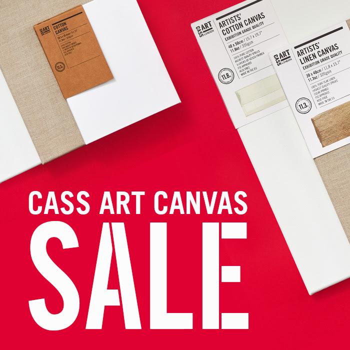 Cass Art: Canvas Sale now on