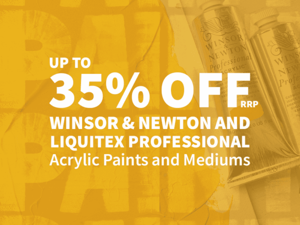 Bromley's Art Supplies: Up to 35% off W&N and Liquitex Pro. Acrylic Paints & Mediums
