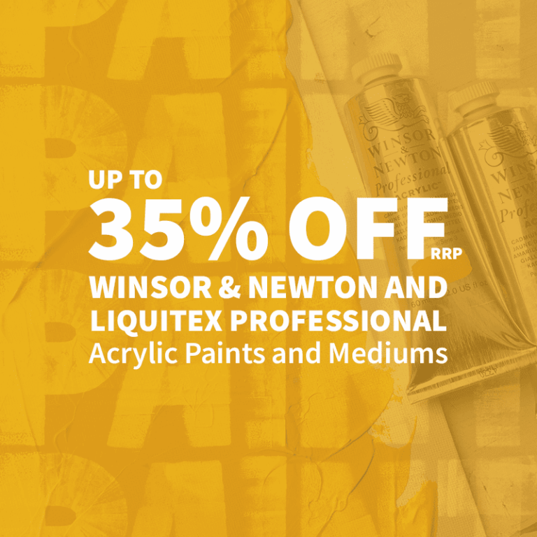 Bromley's Art Supplies: Up to 35% off W&N and Liquitex Pro. Acrylic Paints & Mediums