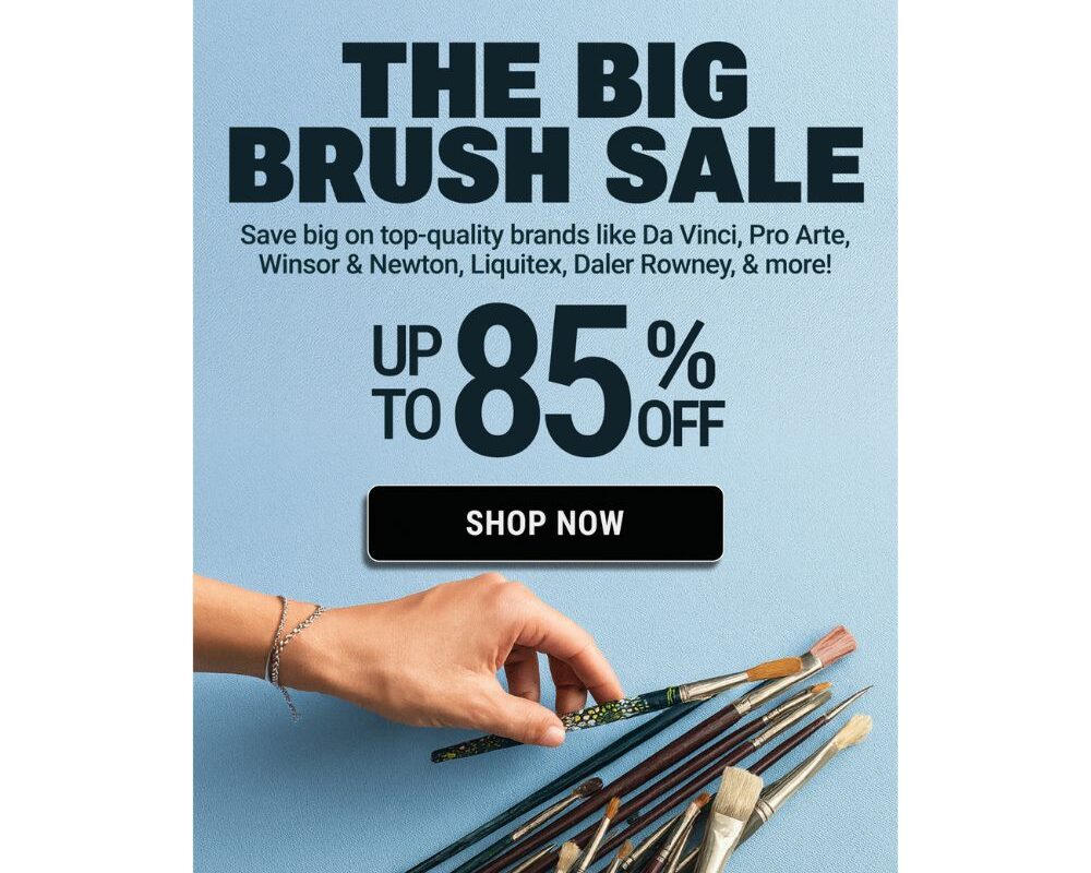 Cowling & Wilcox: The Big Brush Sale - Up To 85% Off!