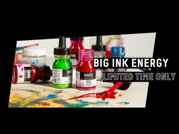 Liquitex: SAVE UP TO 25% ON ACRYLIC INKS