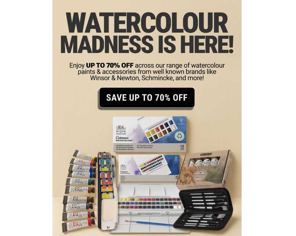 Cowling & Wilcox: Watercolour Madness: Up To 70% OFF!