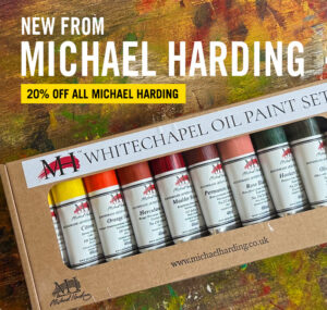 Cass Art: save 20% off the entire Michael Harding range