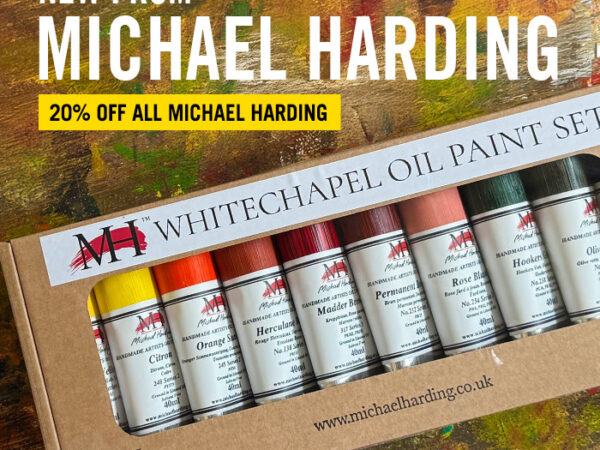 Cass Art: save 20% off the entire Michael Harding range
