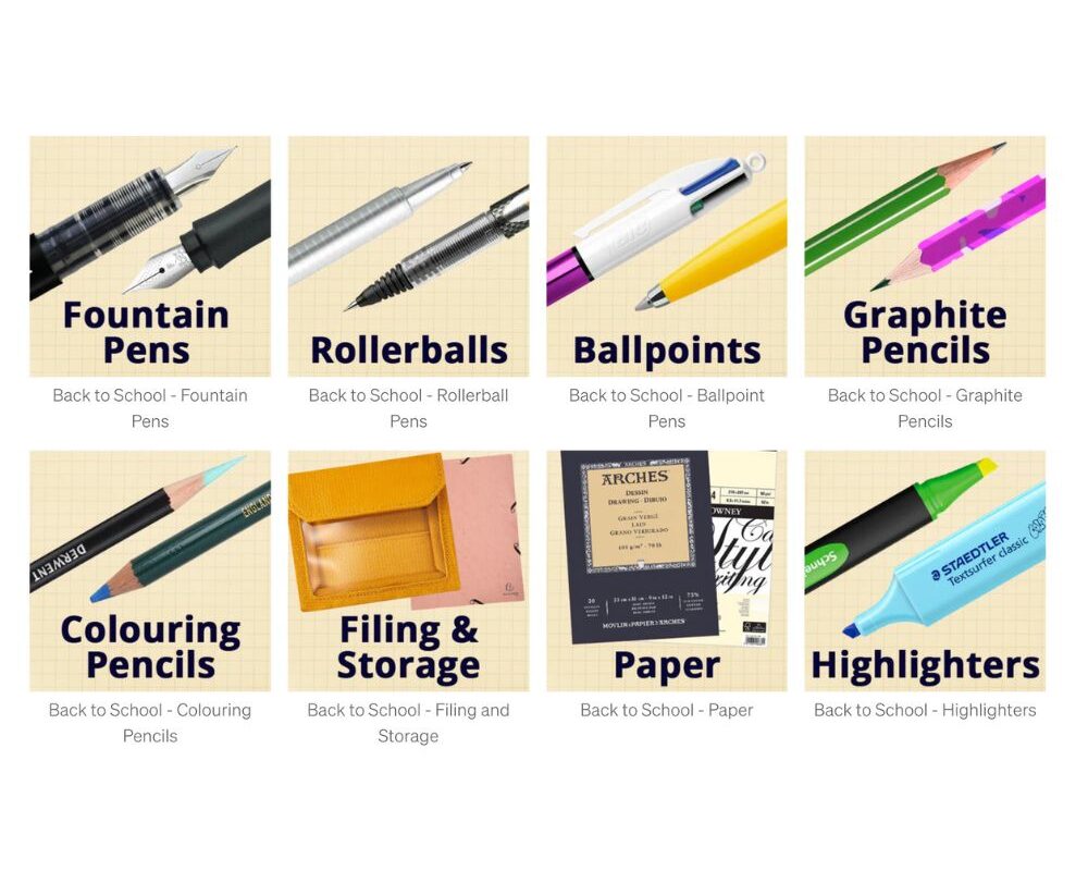 Cult Pens: Back to School 3-for-2 on hundreds of favourites!