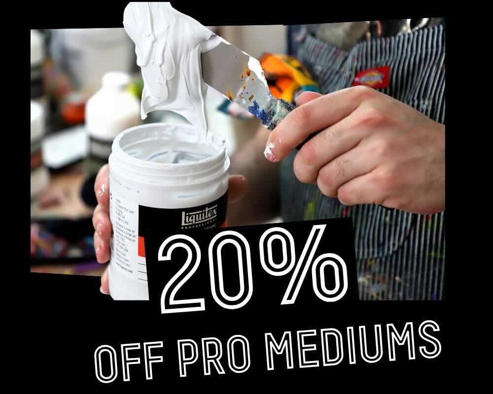 Liquitex: 20% Off Professional Mediums