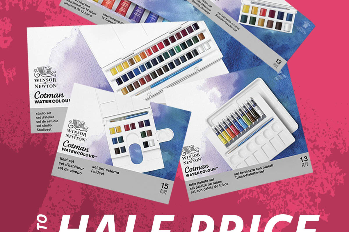 The Art Shop Skipton: Flash Sale - Up To Half Price on W&N Cotman Sets - This Weekend Only