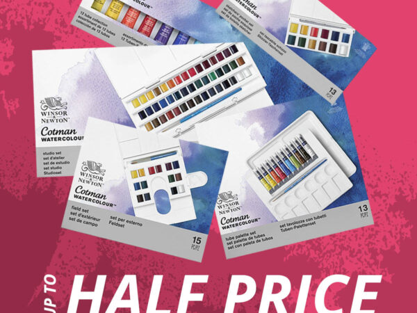 The Art Shop Skipton: Flash Sale - Up To Half Price on W&N Cotman Sets - This Weekend Only