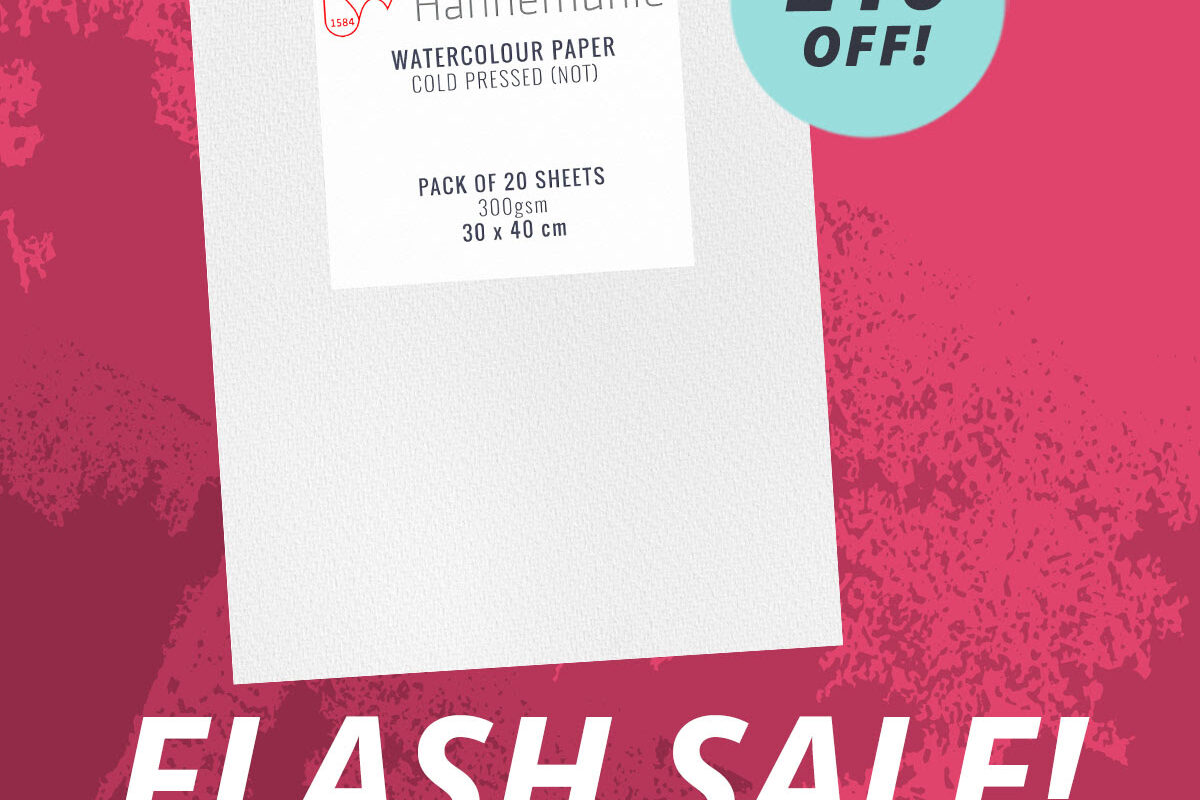 The Art Shop Skipton: Flash Sale on Hahnemuhle Watercolour Paper