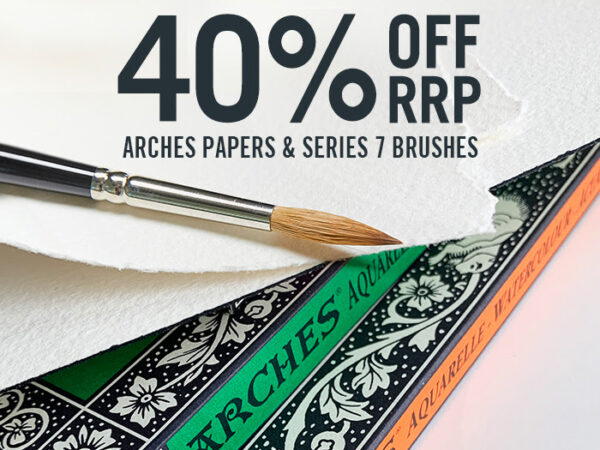 Cass Art: 40% Off RRP Arches & Series 7