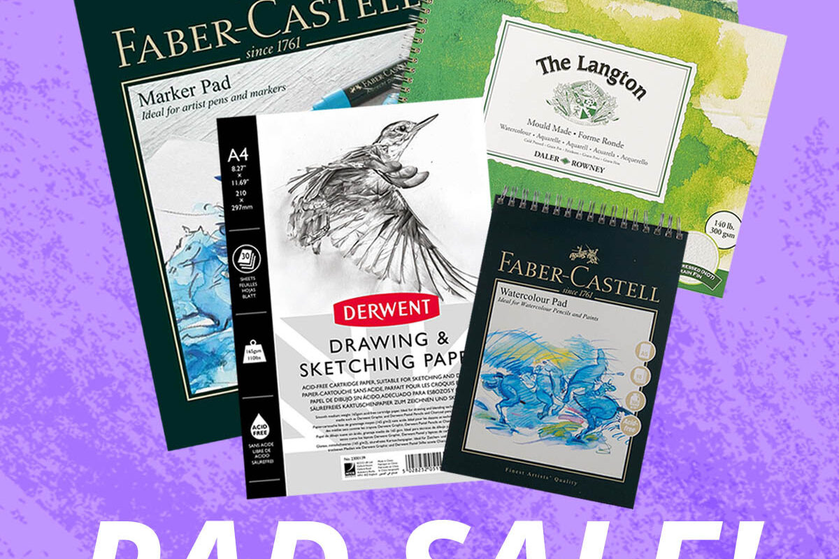 The Art Shop Skipton: Pad Sale – Selected Pads Better Than Half Price