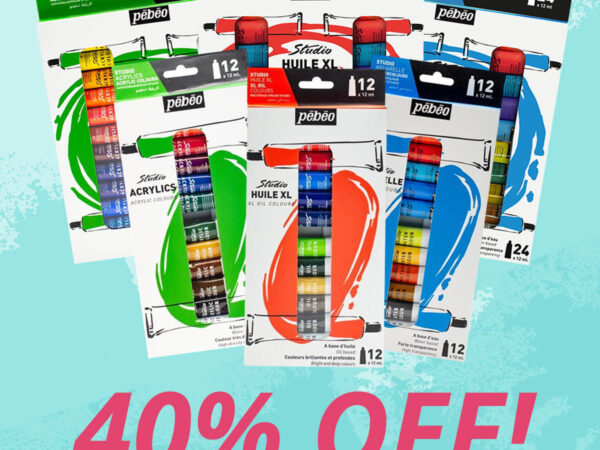Art Shop Skipton: 40% Off Pebeo Paint Sets!