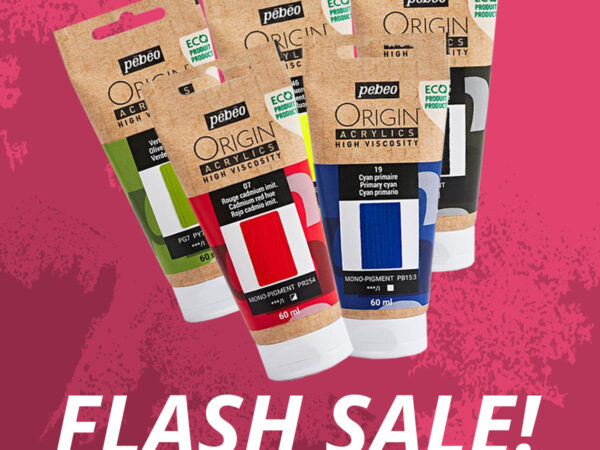 The Art Shop Skipton: Flash Sale - Pébéo Origin 60ml Acrylics – Just £2.50 Each!