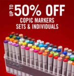Cass Art: Copic Markers – Up to 50% OFF!