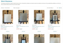 Bird & Davis Stock Clearance – Premium Canvases & Stretchers at Reduced Prices