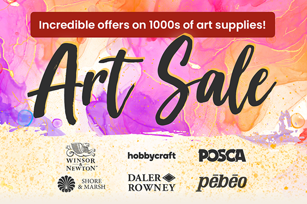 Hobbycraft: Our Art Sale is here