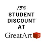 Great Art: 15% Student Discount on Art Supplies