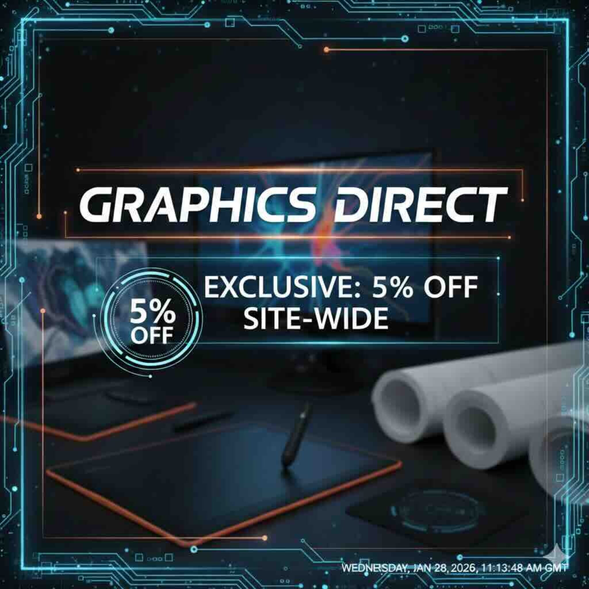 Graphics Direct Discount Code Graphics Direct Discount Code | Exclusive 5% Off Site-Wide