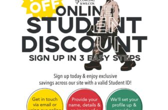 Cowling & Wilcox Student Discount