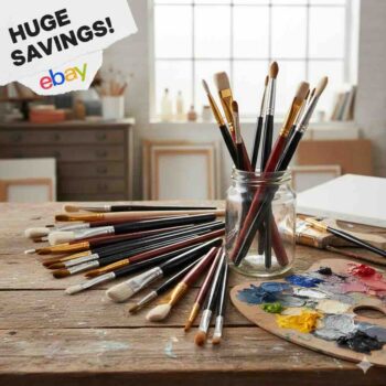 eBay Artist paint brush deals