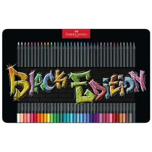Faber-Castell Black Edition 36 Ergonomic Colour Pencils Set