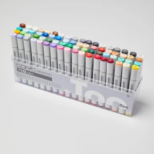 Copic Sketch Marker Set B - 72 Assorted Alcohol Ink Markers