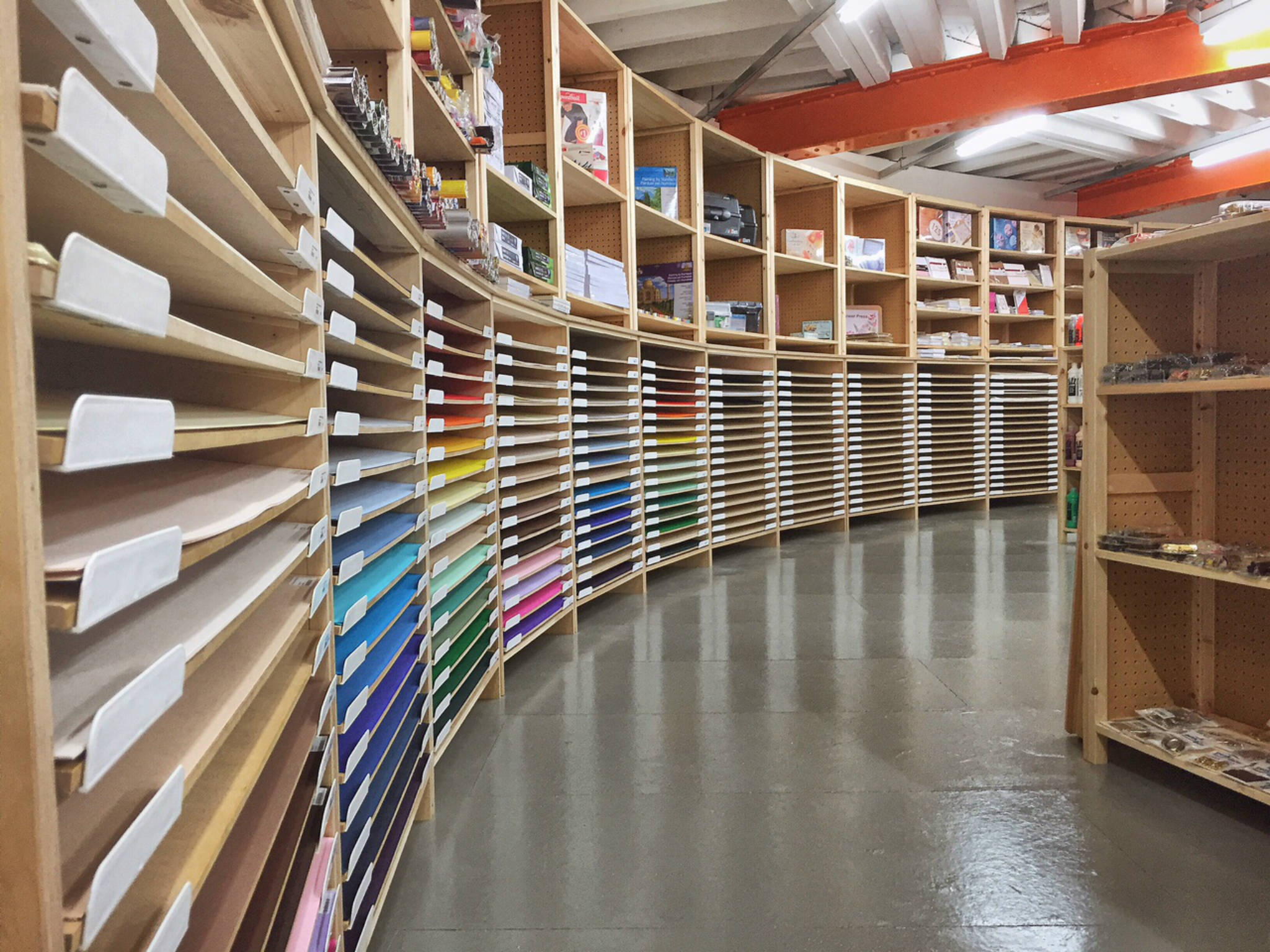 Fred Aldous art and craft shop Leeds