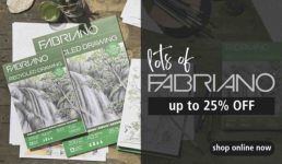 Great Art: Lots of FABRIANO® — up to 25% off!