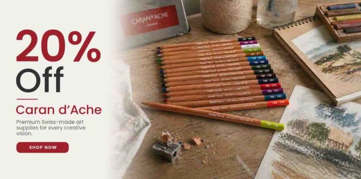 The Art Shops: 20% Off Caran d’Ache